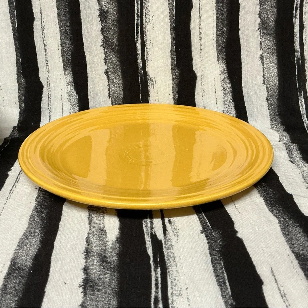 Vintage fiesta Salad Plate Yellow